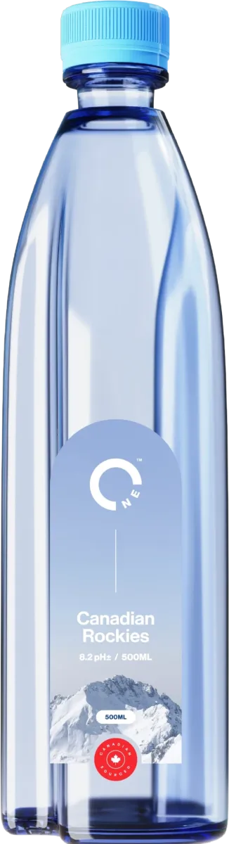 Evian tetrapack – front view