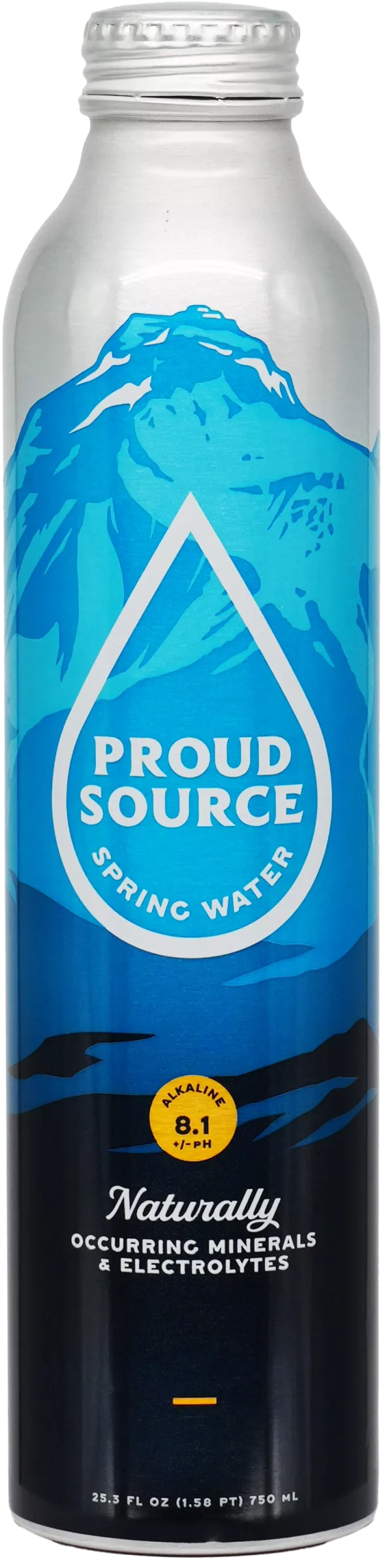 Proud Source bottle – front view