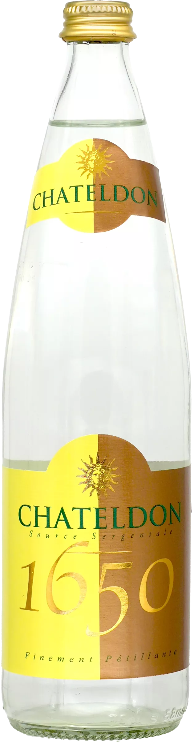 Chateldon bottle – front view